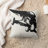 シャビットシューブイット白黒スケーター クッション (ブランケット)