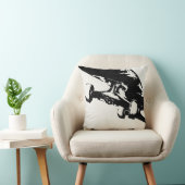 シャビットシューブイット白黒スケーター クッション (椅子)