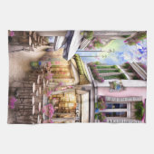 シャビーお洒落シックカフェキッチンタオル キッチンタオル (横)