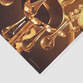 シャビーきらきら光るシャンデリア1-金ゴールド 薄葉紙 (詳細)