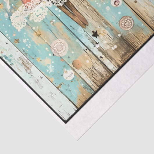 シャビーなシックなアフリカ系アメリカ人エンジェルAM2デコページ 薄葉紙 (詳細)