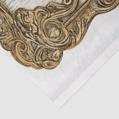 シャビーなシックな木材+金ゴールドスクロールフレームAN2デコページ 薄葉紙 (詳細)