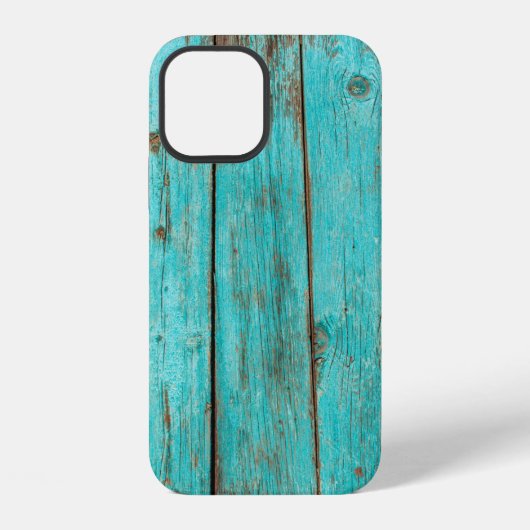 シャビーな木の背景wood, beach, background, blu iPhoneケース (裏面)
