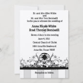 シャビーオールドウェスト結婚式招待状 招待状 (正面)