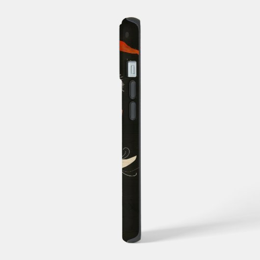 シャビーサンタ iPhone 15ケース (左側面)