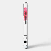 シャビーシックなピンクローズ水玉模様 Case-Mate iPhoneケース (裏面 / 左)