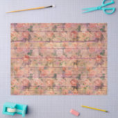 シャビーシックウッドシリーズデザイン16 薄葉紙 (クラフト)