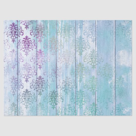 シャビーシックウッドシリーズデザイン2 薄葉紙 (正面)