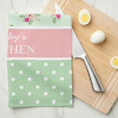 シャビーシックカントリーフローラ キッチンタオル (四つ折り)