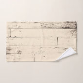 シャビーシッククリームウッドファームハ素朴ウスハウス バスタオルセット (ハンドタオル)