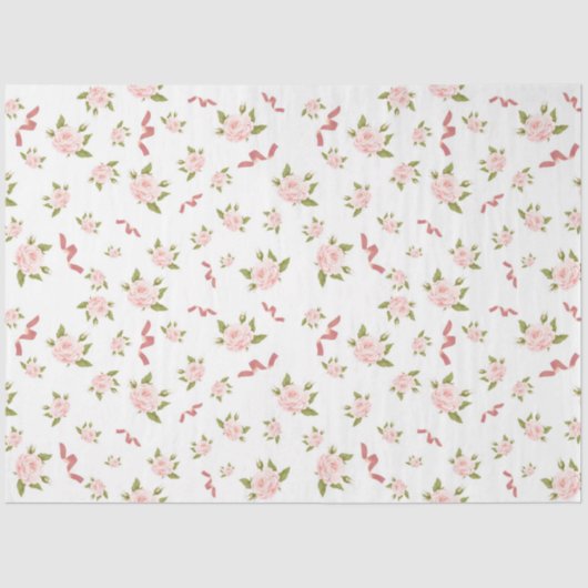 シャビーシックコラージシリーズデザイン11 薄葉紙 (正面)