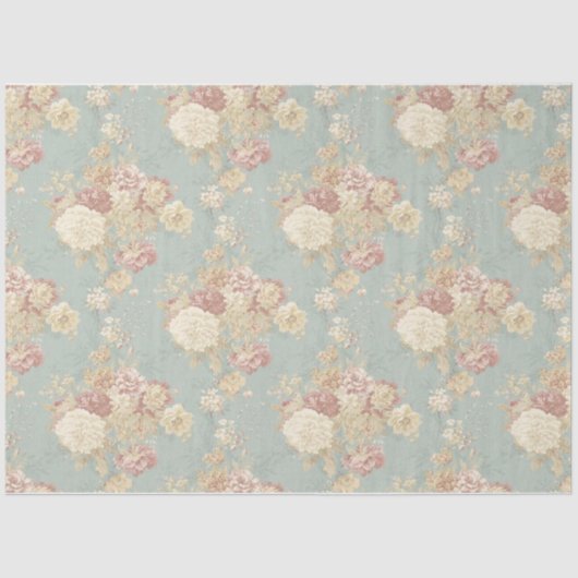 シャビーシックコラージシリーズデザイン12 薄葉紙 (正面)