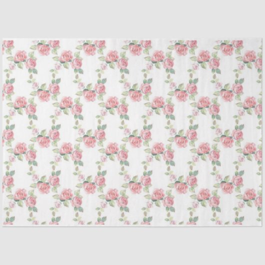 シャビーシックコラージシリーズデザイン13 薄葉紙 (正面)