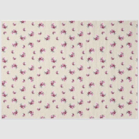 シャビーシックコラージシリーズデザイン7 薄葉紙 (正面)