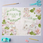 シャビーシックシリーズデザイン44 薄葉紙 (クラフト)