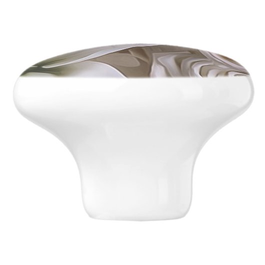 シャビーシックバラフローラ素朴ファームハエレガントウス セラミックノブ (側面)