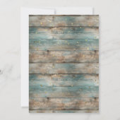 シャビーシックパステルウッドテーブルナンバー (裏面)