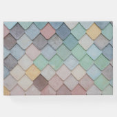 シャビーシックパステルタイル ゲストブック (裏面)