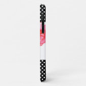 シャビーシックピンクロセス水玉模様 Case-Mate iPhoneケース (裏面/左)