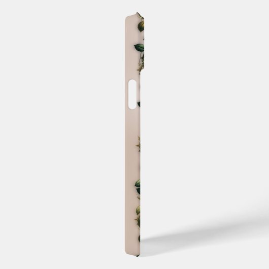 シャビーシックピンクローズつる植物フローラバラ Case-Mate iPhoneケース (裏面 / 右)