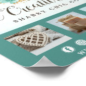 シャビーシックフローラ素朴ウッドマーケティングプロモーション ポスター (角)