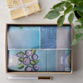 シャビーシックフローラ花瓶ティッシュペーパーfor DIY 薄葉紙 (ギフト)