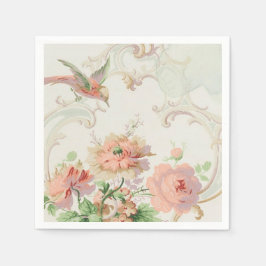シャビーシックフローラ スタンダードカクテルナプキン
