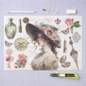 シャビーシックプロジェクトティッシュペーパー 薄葉紙 (クラフト)