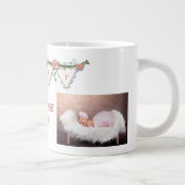 シャビーシックベビースペシャリティマグ ジャンボコーヒーマグカップ (右)