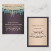 シャビーシックボヘミアンドライブ指示カード エンクロージャーカード (正面/裏面)