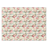 シャビーシックヴィンテージバラ テーブルクロス (正面(横))