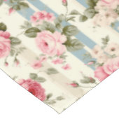 シャビーシックヴィンテージバラ テーブルクロス (アングル)