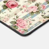 シャビーシックヴィンテージバラ デスクマット (コーナー)