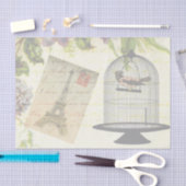 シャビーシックヴィンテージパリ 薄葉紙 (クラフト)