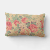 シャビーシックヴィンテージフローラ賛美ロードアイホーム ランバークッション (裏面)