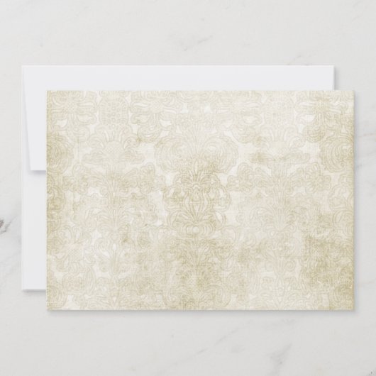 シャビーシック写真卒業パーティー招待状 招待状 (裏面)