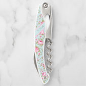 シャビーシック春水彩花柄 ソムリエナイフ (裏面)