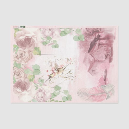 シャビーシック書ズデザイン4 薄葉紙 (正面)