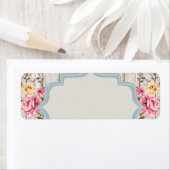 シャビーシック素朴フローラウッド&ヴィンテージレース ラベル (インサイチュ)