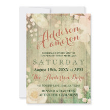 シャビーシック花模様 | 結婚s