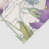 シャビーシック薄紫シリーズデザイン4 薄葉紙 (詳細)