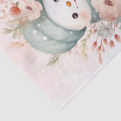 シャビーシック雪だるま1デクページ紙 薄葉紙 (詳細)