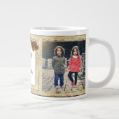 シャビーシック3つ写真専門マグスペシャリティ ジャンボコーヒーマグカップ (右)