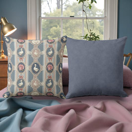 シャビーシック クラシック アヒル ダブルサイド クッション