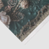 シャビーシック、バタフライ&フローラミックスメディアデザイン 薄葉紙 (詳細)