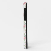 シャビーシック ピンク ローズ フラワー Case-Mate iPhoneケース (裏面/左)