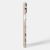 シャビーシック ピンク ローズ 蔓 花 ローズ Case-Mate iPhoneケース (裏面 / 右)