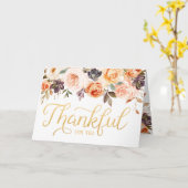 シャビーシック フラワーローズ 感謝のグリーティングカード カード (黄色い花)