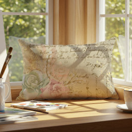 シャビーシック フレンチカントリー フラワープリント 屋外 アウトドアクッション