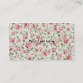 シャビースウィートバラ 名刺 (裏面)